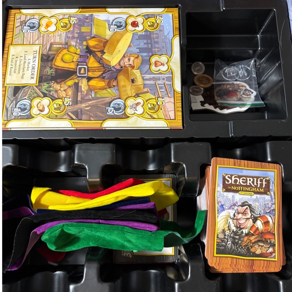 Sheriff of Nottingham 2nd Edition Board Game, Complete - Picture 5 of 5